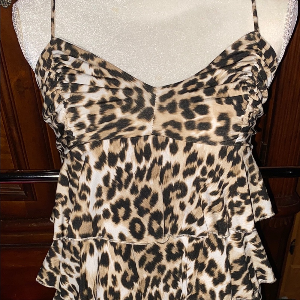 Speechless Brown and Tan Tank Top